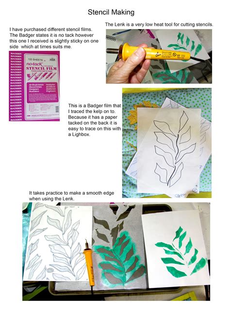 Stencil Print Tutorial 的图像结果