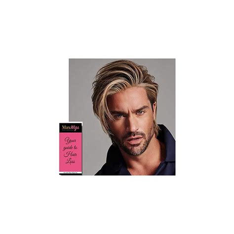 Buy Daring Wig Color M1222S - HIM Mens Wigs 6 Long Length Slicked Back ...