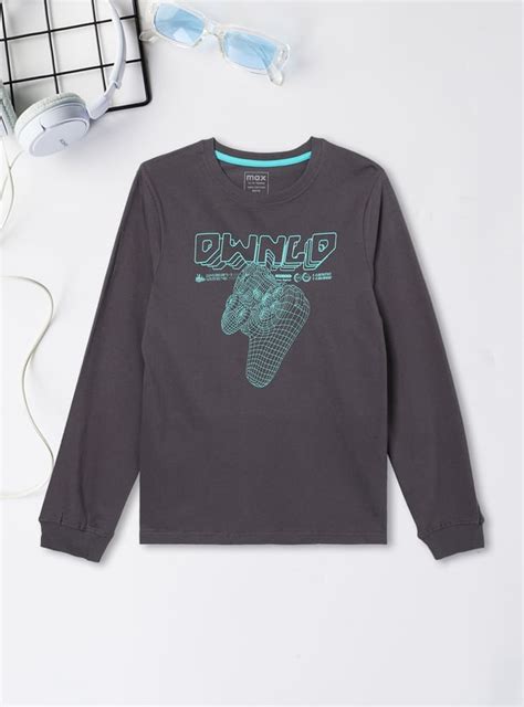 Buy Boys Printed T-shirt Online at just Rs. 299.0 - 1000015826215 | Max ...