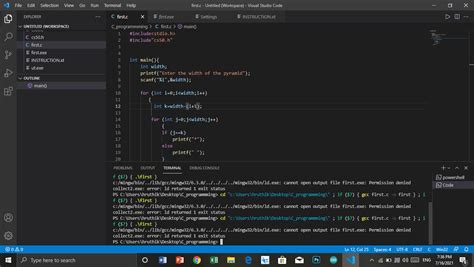 LD.exe Cannot Open Output File Test.exe Permission Denied 的图像结果