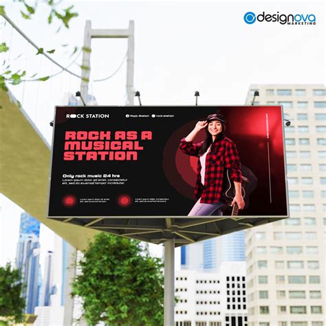 Outdoor Advertisements Design | Designova Graphics