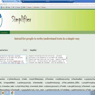 Text Simplification 的图像结果