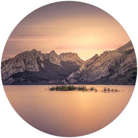 Round wall mural Cuadrado - Killing me softly - non self-adhesive/self ...