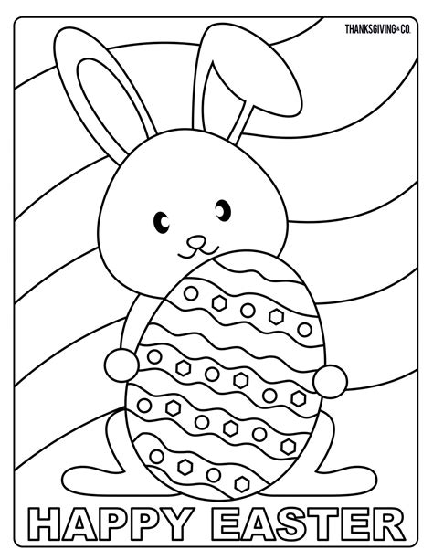 Sweet and sunny spring & Easter coloring pages