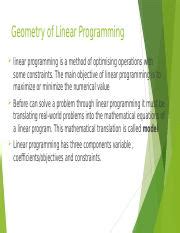 Image result for Geometry 2D Linear Programming