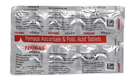 Fericip XT 100mg/1.5mg Tablet 10s - Uses, Side Effects, Price, and ...