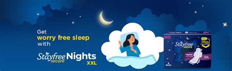 Buy Stayfree Secure Nights XXL | 40 Pads| Cottony Soft Sanitary Pads ...