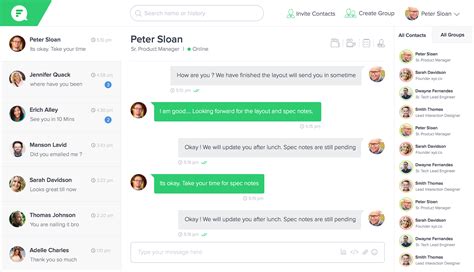 Image result for Modules for Chat Application