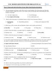 Image result for Coc Level 3 Database Administration 2014