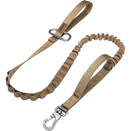 EXCELLENT ELITE SPANKER Tactical Bungee Dog Leash Military Adjustable ...