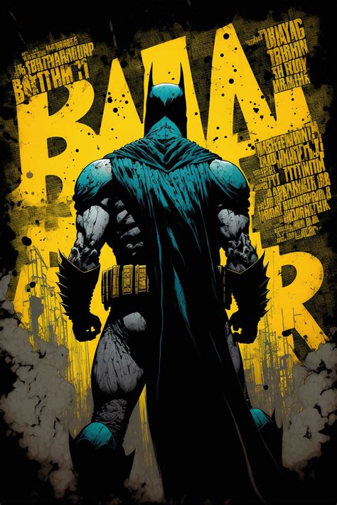 Batman Comic Cover Art