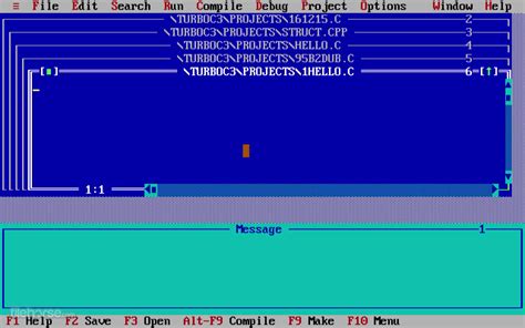 Turbo C Program 的图像结果