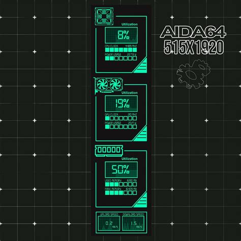 Image result for AIDA64 Sensor Panel Designs