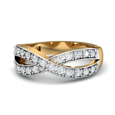 P.N.Gadgil Jewellers 14k (585) Yellow Gold and Diamond Ring : Amazon.in ...