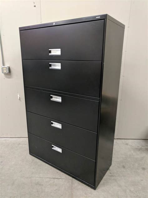5 Drawer Lateral File Cabinet : 600 Series 5 Drawer Lateral File ...