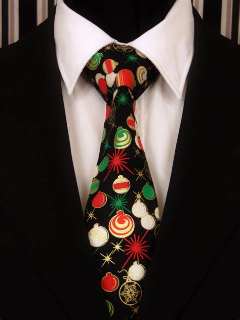 Christmas Necktie, Christmas Tie, Mens Necktie, Mens Tie, Holiday ...