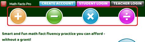 Image result for Math Facts Pro Tutorial