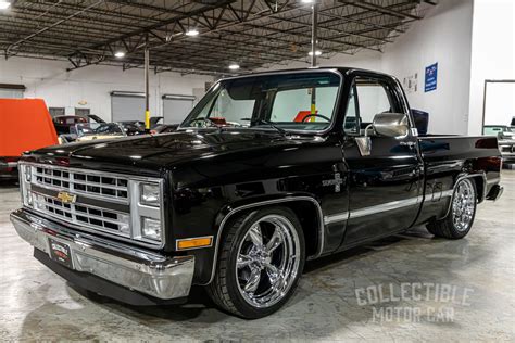 85 Chevrolet Pickup Shaved 1985 Chevrolet Truck On 28s Looks Like A