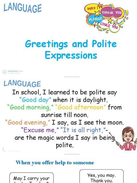 Image result for Polite Expression Example