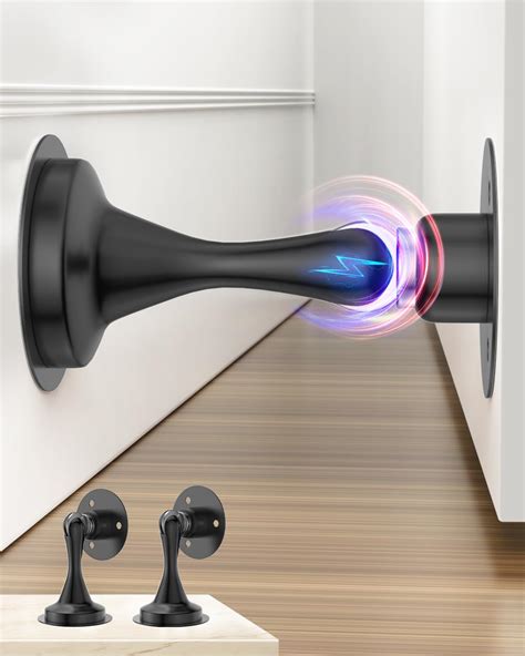 Snapklik.com : Door Stoppers Magnetic Door Catch - 2 Pack Stainless ...