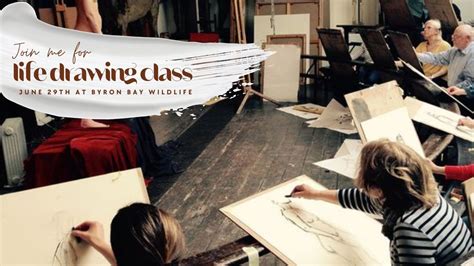 Life Drawing Art Class , Byron Bay Wildlife Sanctuary, Ballina, 29 June ...