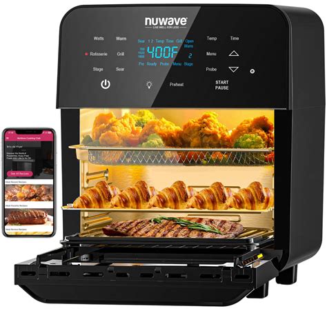 Nuwave Brio 15 5qt Air Fryer Rotisserie Oven X Large | Desertcart INDIA