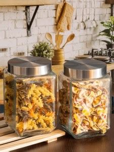 ROXX Glass Grocery Container - 1800 ml Price in India - Buy ROXX Glass ...