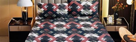 Cloth Fusion Warm Winter Bedsheet for Double Bed King Size with 2 ...