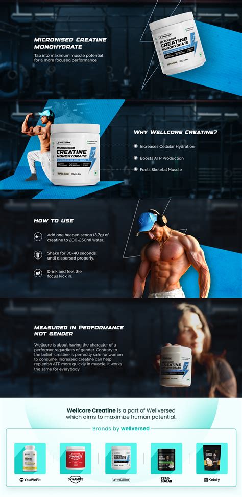 Buy Wellcore Pure Micronised Creatine Monohydrate (122g, 33 Servings ...