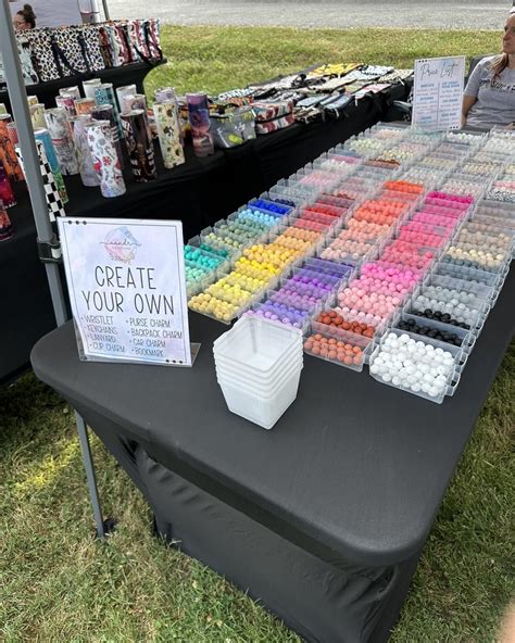A&R Creations on Instagram: "We are all set up for our first Vendor Event!! Come create your own ...