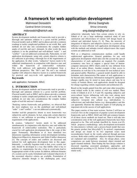 Image result for Web Application Development Conceptual Framework