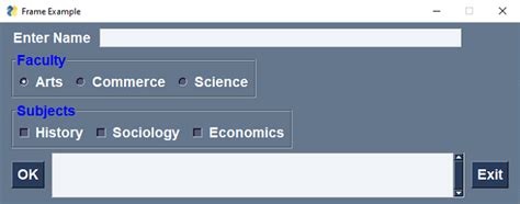 Python Pysimplegui Frame 的图像结果