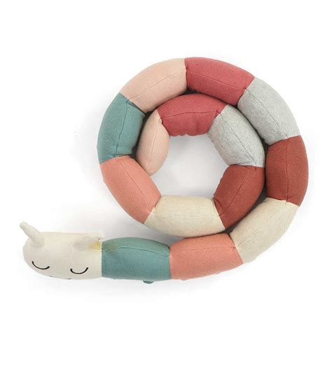 Caterpillar Cotton Knitted Stuffed Soft Toy (Multi Color) – Pluchi Online