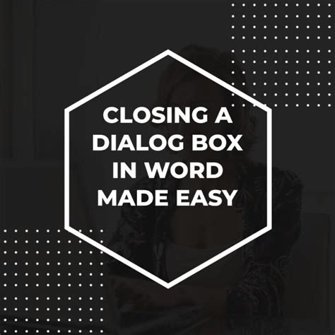 Close Dialog Box Open 的图像结果