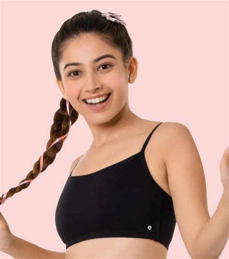 Enamor BB02 Easy Fit Stretch Cotton Beginners Bra with Antimicrobial F