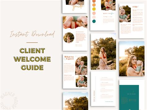 CANVA Photography Welcome Guide | Client Welcome Packet | Styling Guide ...