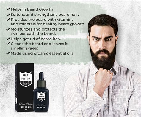 Men's Grooming Combo Beard Oil, Face & Beard Wash, Hair Wax by Man Pri