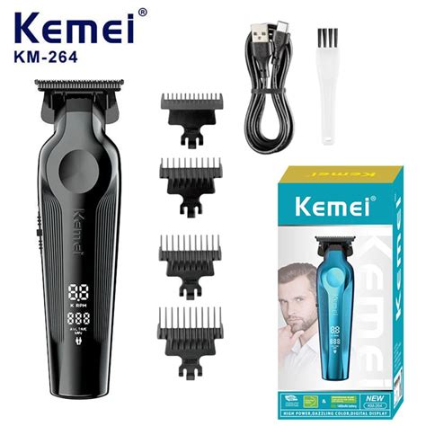 Kemei Tondeuse salon rechargeable KEMEI Km-264 avec moteur haute ...