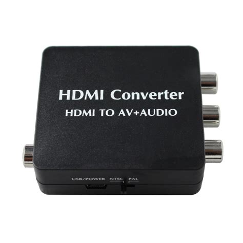 HDSUNWSTD HDMI to AV and Audio Converter Support SPDIF Coaxial Audio ...