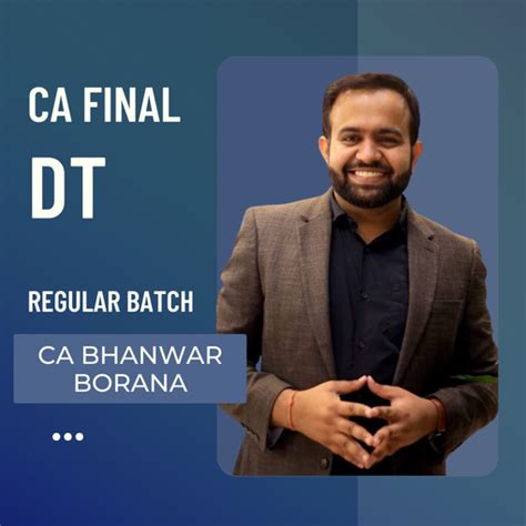 CA Final DT Classes by Expert Teachers in India – CA Point