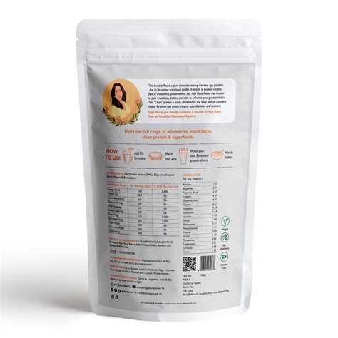 Plant Power Pea Protein Isolate | Plant Protein at Best Price in India