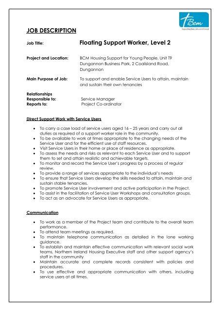 Support Worker Job Role 的图像结果