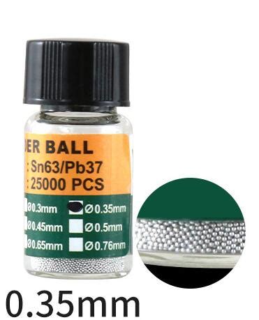 1 Bottle Tin BGA Reballing Solder Balls for BGA Rework Repair Tools ...