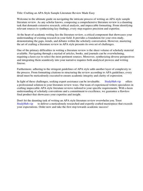 Image result for Book Review APA Format Example