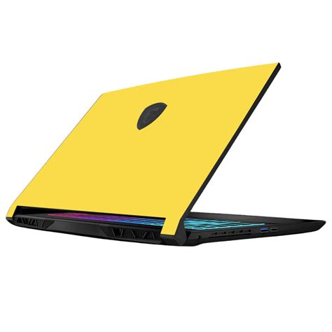 Textured Yellow MSI Katana 15 B13V Laptop Skin