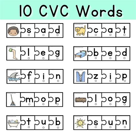 Cvc Word Puzzles Worksheet - Puzzle Worksheets Printable