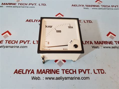 Crompton megacon pq96c var meter – Aeliya Marine Tech®