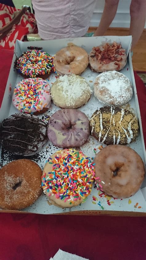 Stephanie on Twitter: "On vacation, I went to Duck's Donuts (the ...