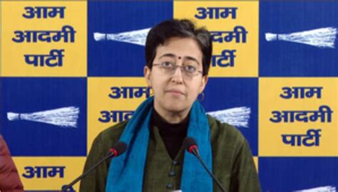 Case registered against CM Atishi violation code of conduct supporter ...