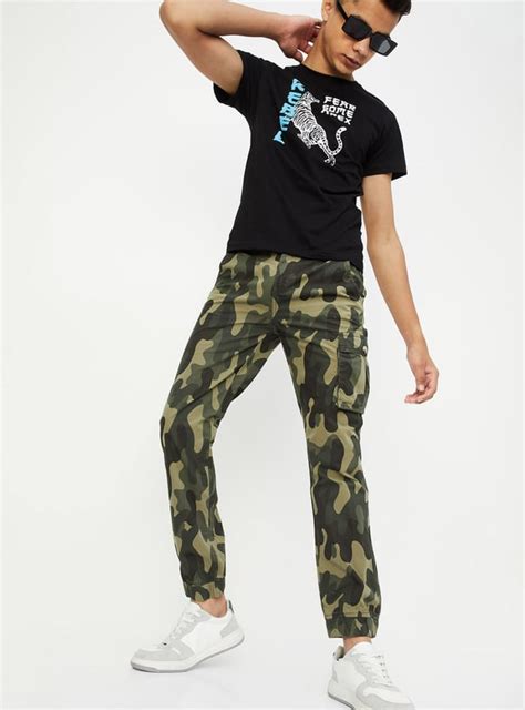 Buy Boys Camouflage Printed Cargo Joggers Online at just Rs. 899.0 ...